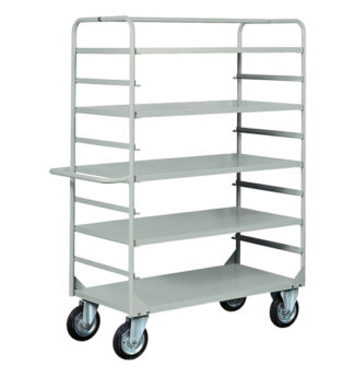 Carrello da lavoro 4 piani estraibili portata 450kg