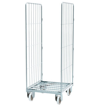 Roll container 2 sponde laterali con cinghia 70x80x179cm