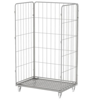 Roll container 3 sponde laterali 120x80x198cm