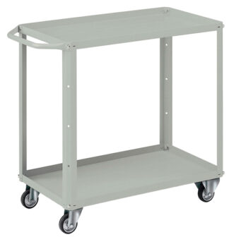 Carrello 3 vasche da 80x45cm grigio
