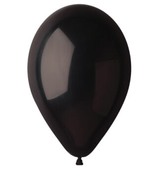 Busta 25 palloncini in lattice D.26cm nero Big Party