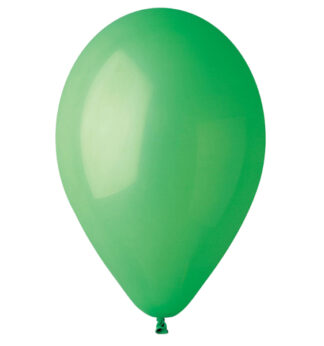 Busta 25 palloncini in lattice D.26cm verde Big Party