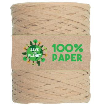 Rafia in carta 100mt colore beige 32 Brizzolari