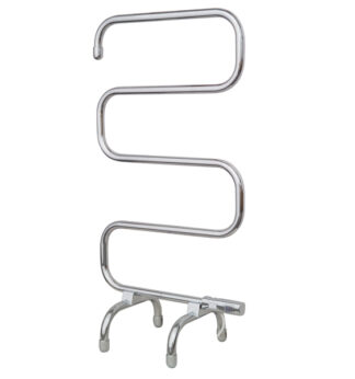 Scalda asciugamano Hotel 5 stelle inox cromato 70W