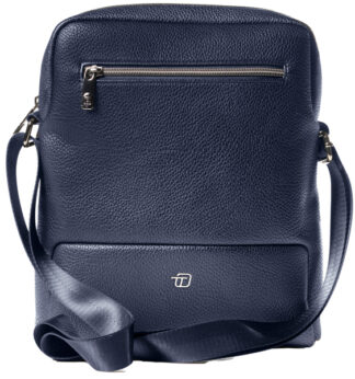 City bag medium Gate Trended ecopelle dim. 25x30x6cm blu InTempo