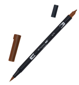 Pennarello Tombow ABT Dual Brush 879 brown