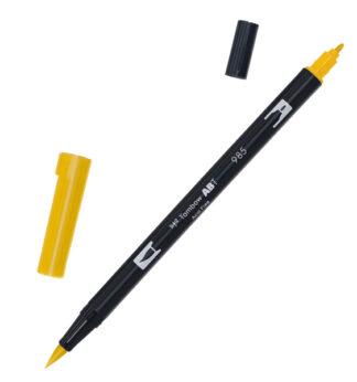 Pennarello Tombow ABT Dual Brush 985 chrome yellow