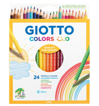 Astuccio 24 matite colorate Colors 3.0 Giotto