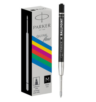 Refill sfera Quinkflow versione economica nero M Parker
