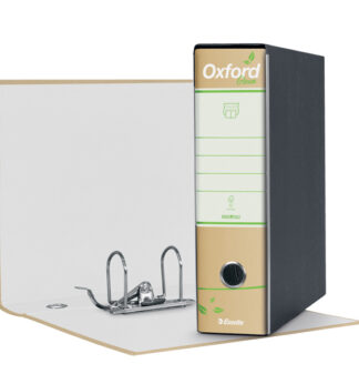 Registratore OXFORD GREEN G83 avana dorso 8cm f.to commerciale ESSELTE