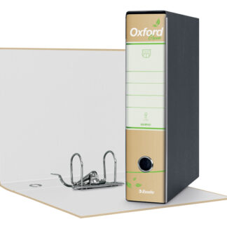 Registratore OXFORD GREEN G85 avana dorso 8cm f.to protocollo ESSELTE
