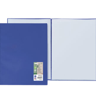 Portalistini Ermes in PP riciclato 20 buste blu Sei rota