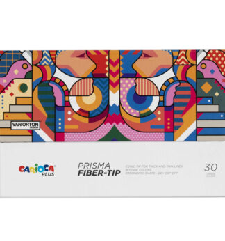 Astuccio 30 pennarelli Prisma colori assortiti Carioca Plus