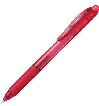 Roller a scatto Energel X BLN 104 rosso 0.4mm Pentel