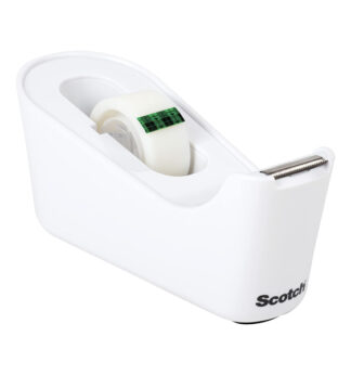 Dispenser da Tavolo C18  bianco+ 1 rotolo di nastro adesivo Scotch® Magic™19x33