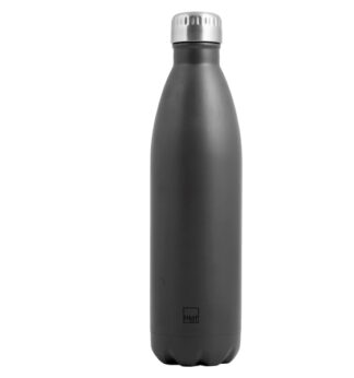Bottiglia termica in acciaio inox grigio antracite 0,75L