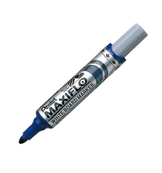 Marcatore per lavagne punta conica 6mm blu MaxiFlo Pentel