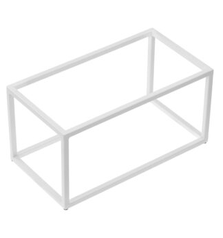 Stand buffet in metallo GN 1/3 - 32,5x17,6x16cm bianco Leone