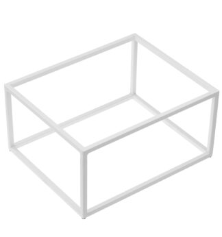 Stand buffet in metallo GN 1/2 32,5x26,5x16cm bianco Leone