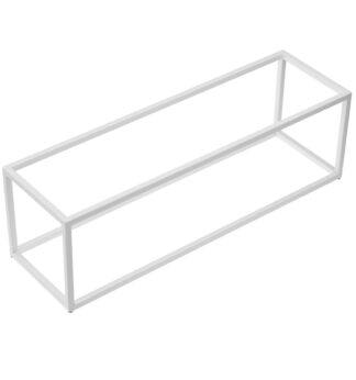 Stand buffet in metallo GN 2/4 53x16,5x16cm bianco Leone