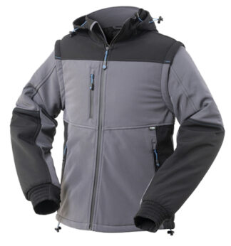 Giubbotto softshell Siberia taglia M grigio Rossini