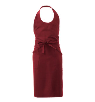 Grembiule Capri taglia unica bordeaux Giblor's