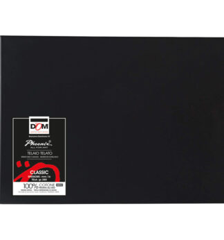 Tela pittura Classic 30x40cm nero DOM