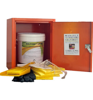 Kit Emergenza Solfonet Green per sversamento acido solforico