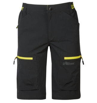 Bermuda Ares taglia M nero/giallo U-Power