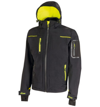 Giacca da lavoro Space taglia XXL nero/giallo U-Power