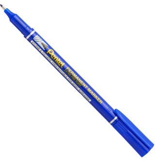 Marcatore permanente NF 450 blu punta extra-fine AmiKo Pentel