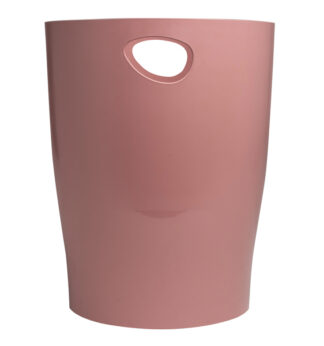 Cestino gettacarte Ecobin Skandi rosa antico Exacompta