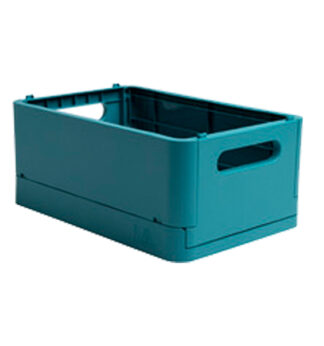 Scatola pieghevole The Smart Case midi Skandi blu pacifico Exacompta