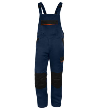 Salopette da lavoro M1SA2 taglia L blu/arancio Deltaplus