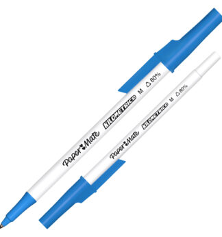 Penna sfera c/cappuccio Kilometrico Recycled 1.0mm blu Papermate