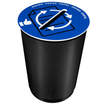 Coperchio raccolta carta blu per cestino 133R Cep
