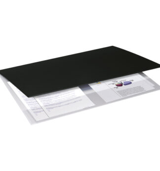 Sottomano Soft doppio nero 49x34,5 cm Arda