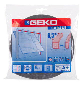 Guarnizione adesiva in resina per isolamento Garage 17mmx6,5mt antracite Geko