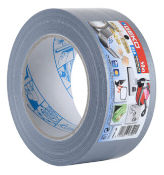 Nastro telato americano USA PREMIUM 50mmx50mt argento Geko