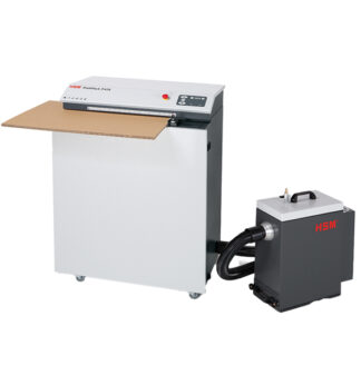 Macchina perfora cartoni stand-alone HSM ProfiPack P425 c/aspiratore polvere