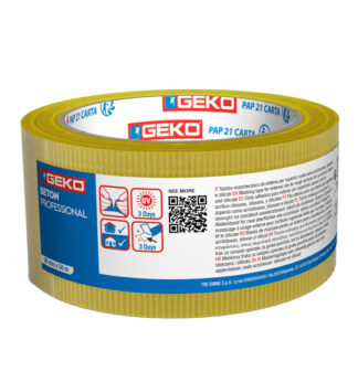 Conf 3 Nastri mascheratura da esterno per superfici ruvide BETON 50mmx50mt Geko