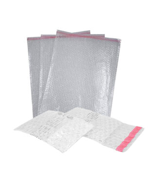 Conf 100 Buste in pluriball con chiusura adesiva 40x50cm