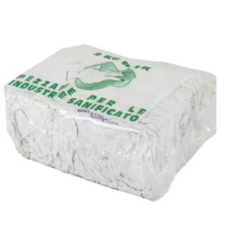 Pezzame stracci per pulizia bianchi sanificati 2kg