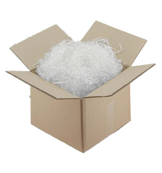 Scatola trucciolo da imballaggio polipropilene trasparente biodegradabile 5kg
