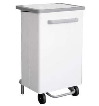 Pattumiera a pedale Gastro 90L bianco Stilcasa