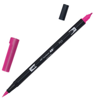 Pennarello Tombow ABT Dual Brush N725 Rhodamine Red