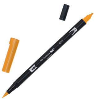 Pennarello Tombow ABT Dual Brush N933 Orange