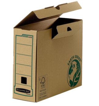 Scatola archivio A4 dorso 100mm Banker Box Earth series