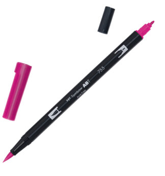 Pennarello Tombow ABT Dual Brush 755 Rubine Red