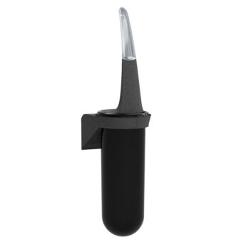Portascopino da parete per bagno Skin Pietra Mar Plast